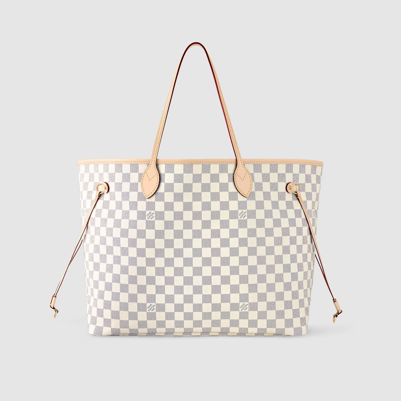 Túi Louis Vuitton Neverfull GM Nữ Damier Zur Rose